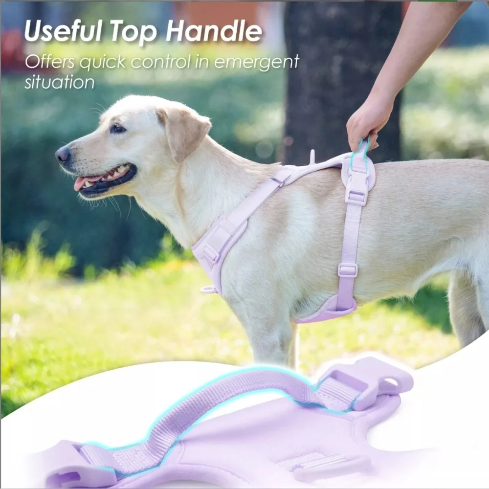 Sunray Mascota No Pull Lavender Dog Harness Size Medium Brand New